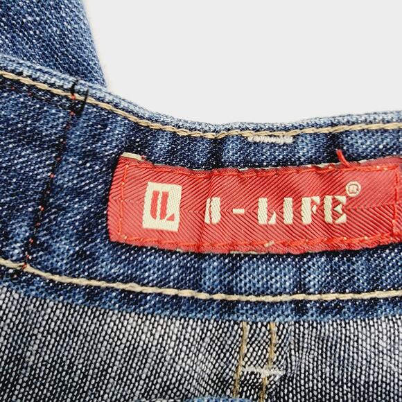 U-Life Jeans India Embellished "Complete Satisfaction" Straight Jeans - Size 28 - Picture 7 of 8